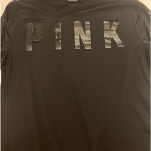 Victoria secret pink athletic half zip pullover